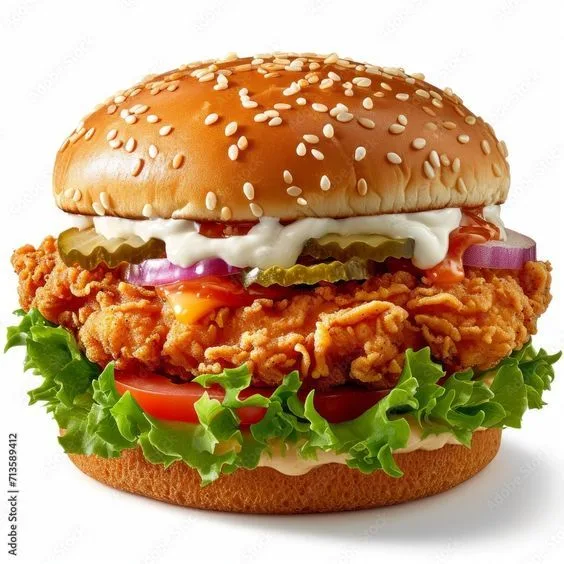 Chicken Deluxe Burger Cheese