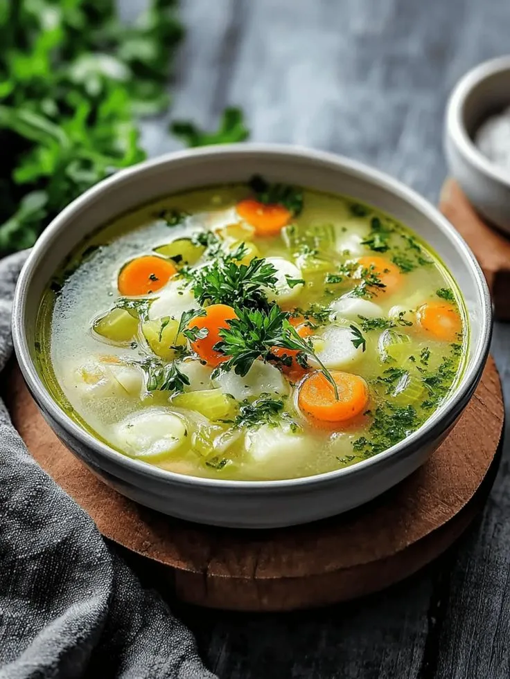 White Vegetable Soup