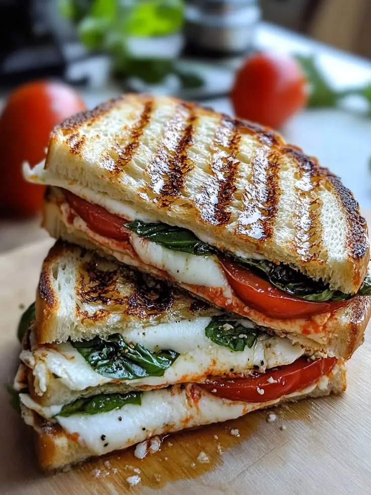 Cheese and Tomato Sandwich