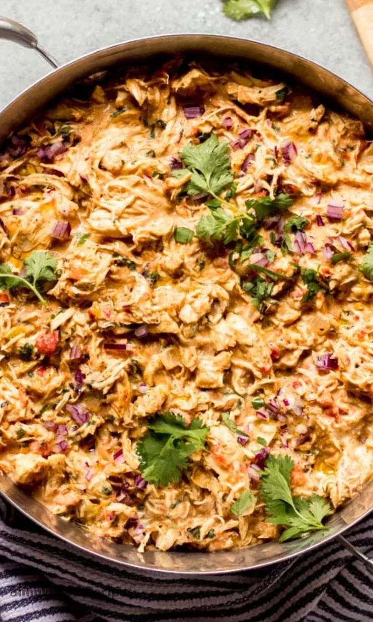 Shredded Chicken with Green pepper and nut