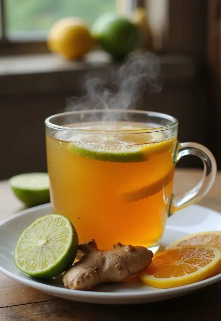 Hot Lemon Tea