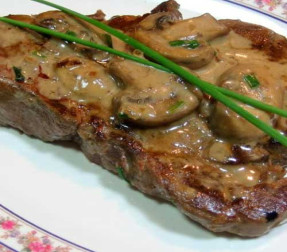 Mushroom Steak image